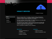 Tablet Screenshot of hissarservices.com